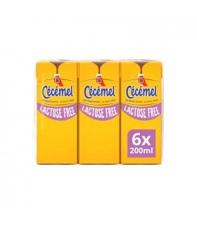 Cécémel - Chocomel lait chocolaté sans lactose 6x 200 ml