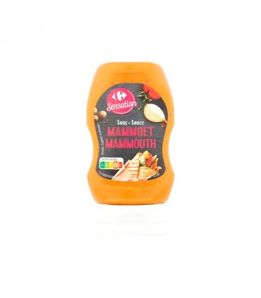 Carrefour Sensation sauce Mammoet - Mammouth TD 300 ml