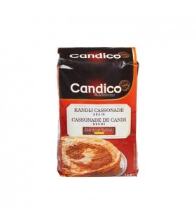Candico cassonade candi brune 1 kg