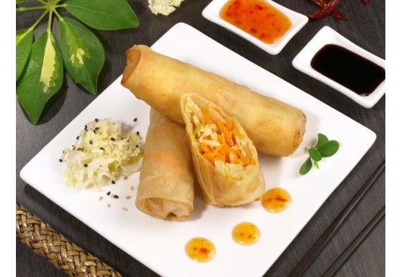 Recette Maison de Rouleaux de Printemps Croustillants